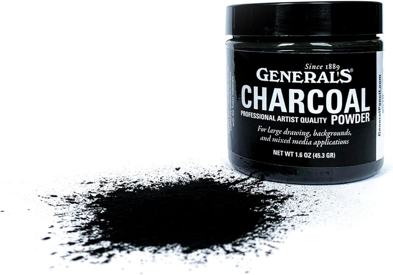 General's General Pencil Charcoal Powder, 2.3 oz. - Image 2